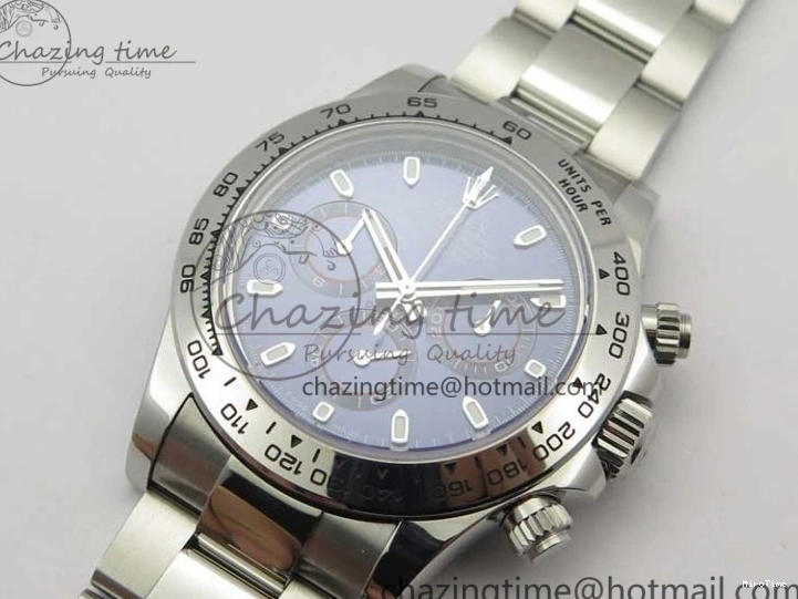 MiroTime 0328 Daytona 116509 SS Noob 1:1 Best Edition 904L SS Case and Bracelet Blue Dial SA4130 V AllSeason 3180